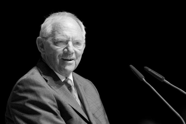 Wolfgang Schäuble †